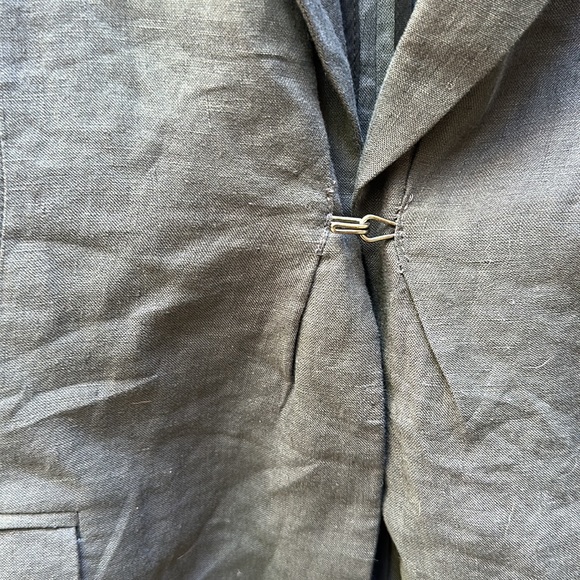 Nili Lotan 100% Linen Jacket 6 - Picture 3 of 5